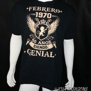 💙 50 Year's Cool 💙 Men's Printed T-Shirt